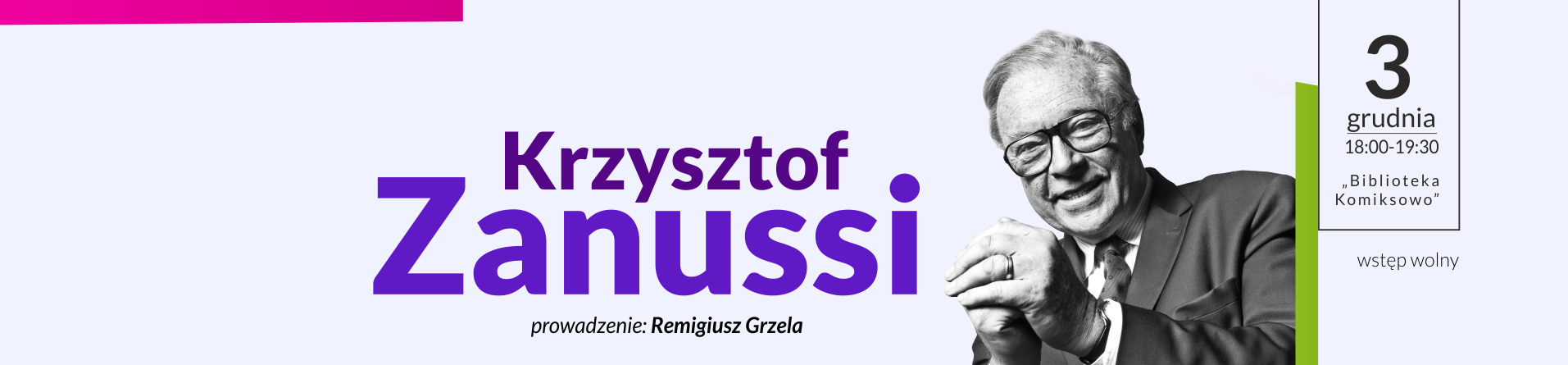 Spotkanie autorskie Michał Witkowski